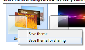 Votre guide facile pour les thèmes Windows 7 saveforsharing