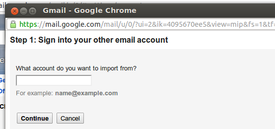 importer d'anciens e-mails gmail gmail