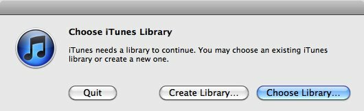 déplacer la bibliothèque itunes