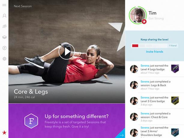 Oubliez le gymnase, obtenez Fitstar Fit avec l'écran principal de votre iPad ou iPhone