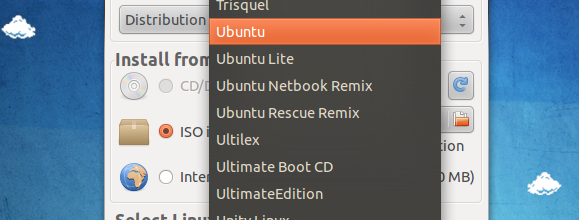 clé USB Linux