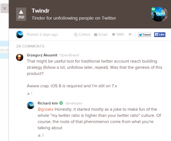 Product-Hunt-commentaires-discussion