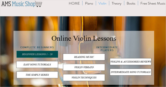 apprendre à jouer du violon piano