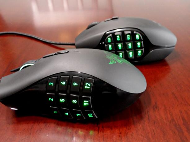 test souris razer naga logitech g600