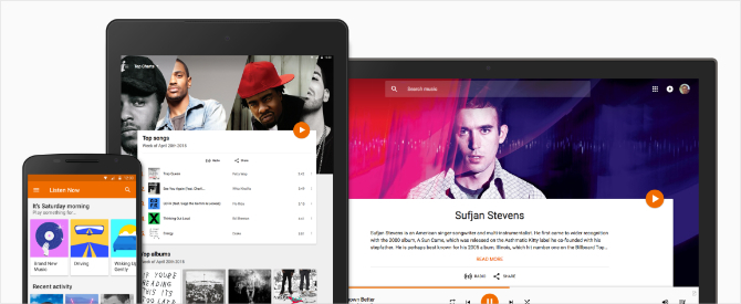 Google Play Musique sur plusieurs appareils différents