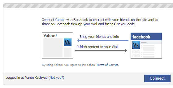 facebook yahoo