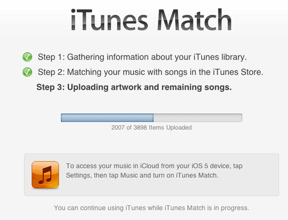 comment activer le match iTunes