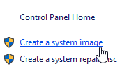 Windows 10 Sauvegarder et restaurer Créer une image système