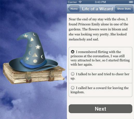 Vous aimez la fiction interactive? Remplissez votre iPad ou iPhone avec Text Adventures lifeofawizard