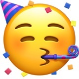 émoticône emoji célébration