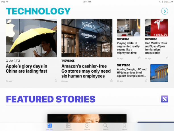 ipad news apps apple news