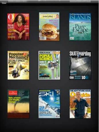 magazines ipad