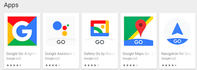 aller aux applications de google