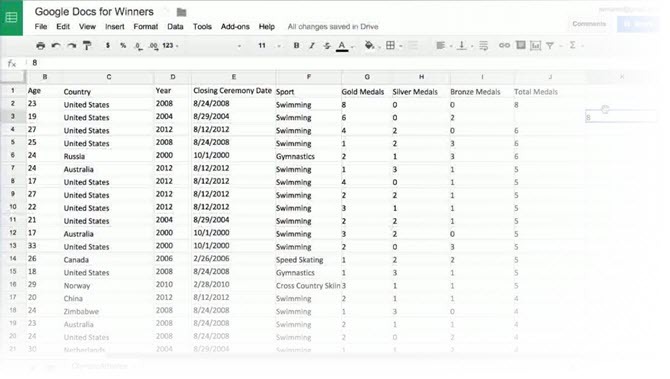 Google Sheets