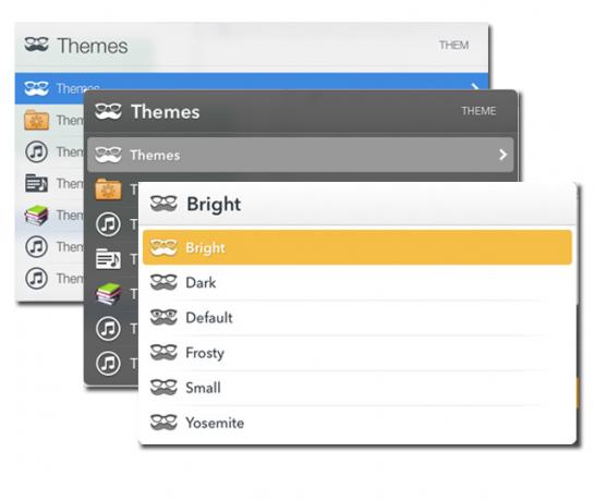 Thèmes LaunchBar