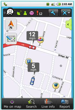 Waze: obtenez des cartes de trafic en temps réel sur votre mobile image thumb29