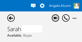 Contact Skype