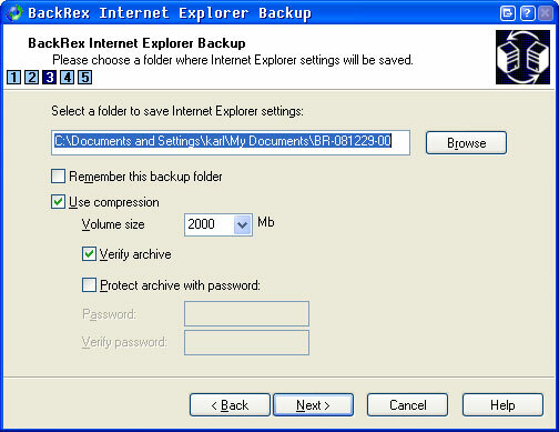 Sauvegarder et restaurer les paramètres de votre navigateur Internet Explorer iebackup2