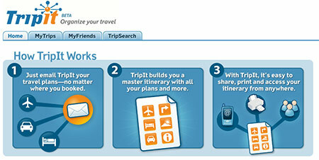 TripIt - Planificateur de voyage intelligent