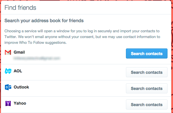 Comment démarrer vos nouveaux comptes de médias sociaux twitter findfriends