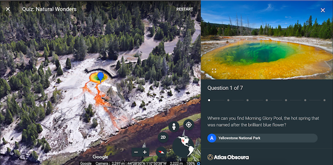 Comment utiliser Google Earth dans un navigateur Google Earth Quiz