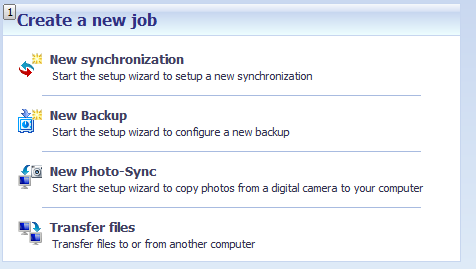 synchroniser les applications