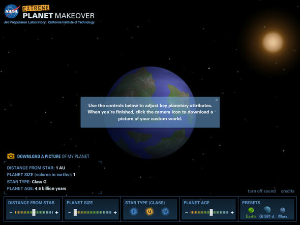 chronologie de la nasa planetquest