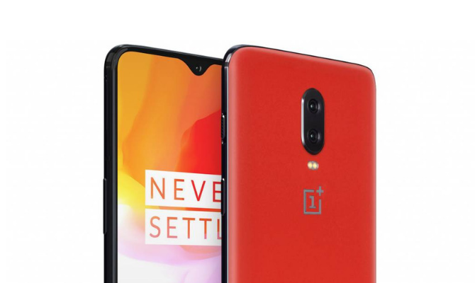 Encoche en forme de larme OnePlus 6T