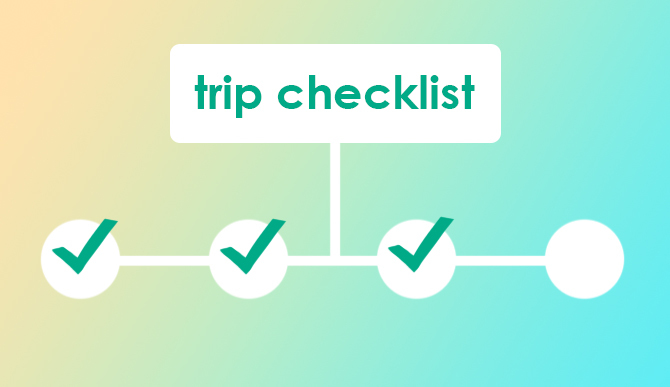 Faites une liste de contrôle pour votre voyage de groupe