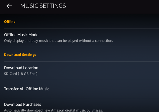 Votre manuel non officiel de la tablette Amazon Fire muo android amazonfireguide musique settings