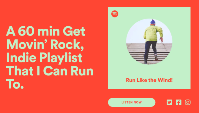 Spotify va maintenant faire la bande sonore de votre entraînement Spotify Playlist 670x382