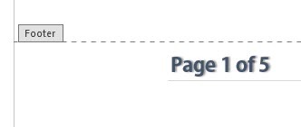 Exemple de numéro de page