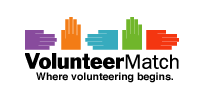 Trouvez des opportunités de bénévolat près de chez vous avec le logo de match de bénévolat VolunteerMatch