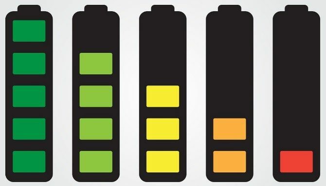 L'épuisement rapide de la batterie peut être le signe d'une batterie non calibrée