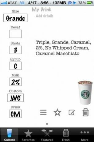 applications de café iphone