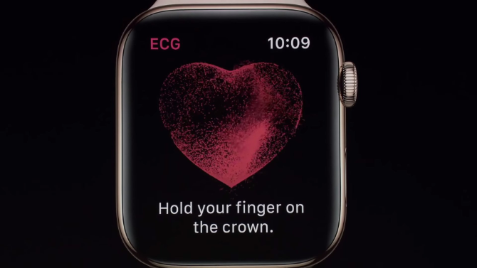 Apple Watch Series 4: Le roi incontesté des montres intelligentes ECG keynote 3 670