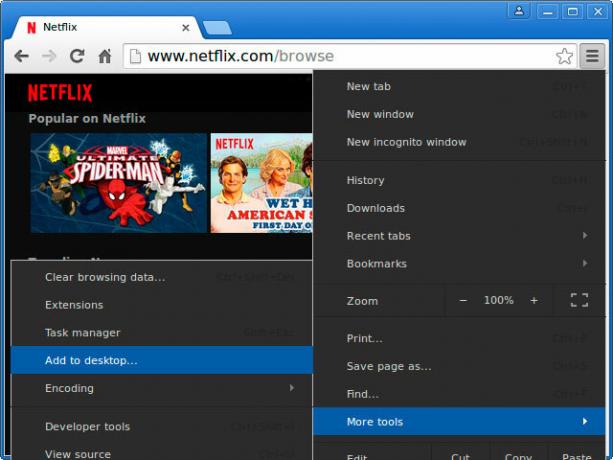 Comment regarder Netflix en mode natif sur Linux - le chrome Easy Way ajoute au bureau Netflix sur Linux Easy Way Muo