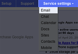 Guide Google Apps: e-mails gratuits et bien plus sur votre site Web ggle page20image7960 filtré