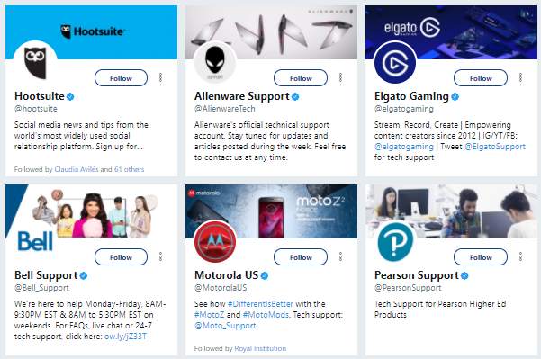 Top 10 des sites de dépannage informatique et de support technique Twitter