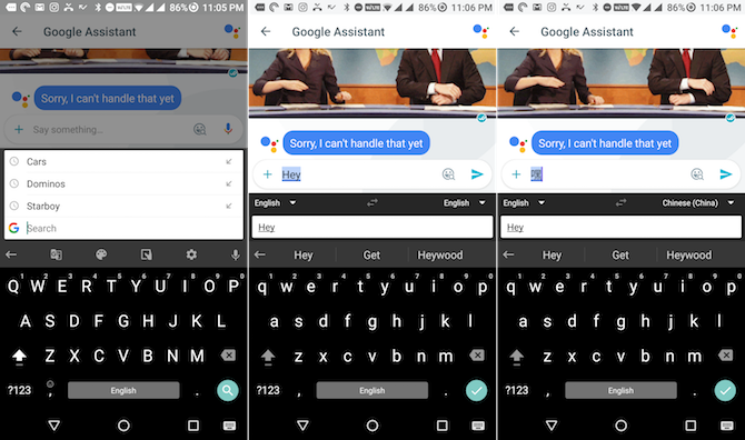 gboard traduire