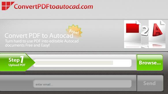 convertisseur pdf en autocad