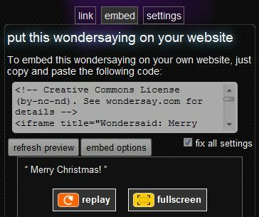 Créez et partagez des messages animés sympas avec WonderSay wondersay3b