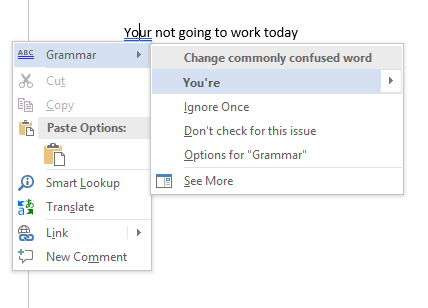 Comment vérifier l'orthographe et la grammaire dans la grammaire typographique de Microsoft Word MS Word