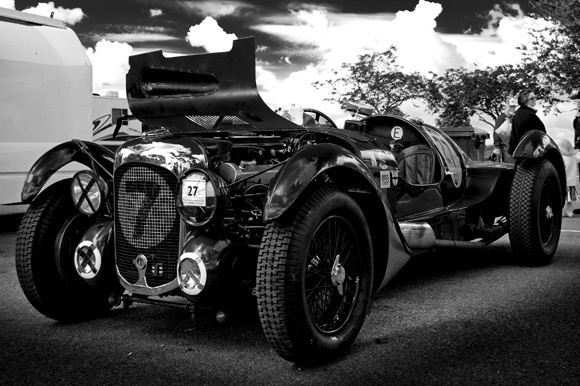 photoshop contraste élevé noir et blanc
