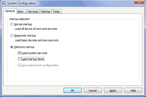 Comment faire pour dépanner votre Windows avec l'utilitaire de configuration du système vista MSconfig Utility 2