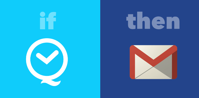 Recette IFTTT Rappel de Gmail d'utilisation de smartphone