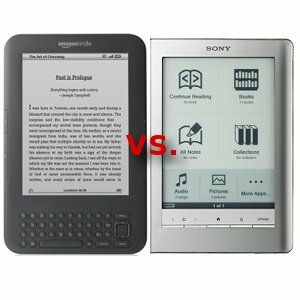 Kindle vs Sony Reader