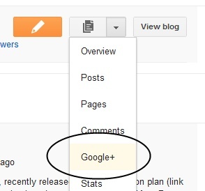 Distribution du contenu de votre blog: les meilleurs services de publication automatique Blogger Dropdown Google 