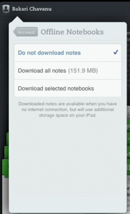 application evernote iphone