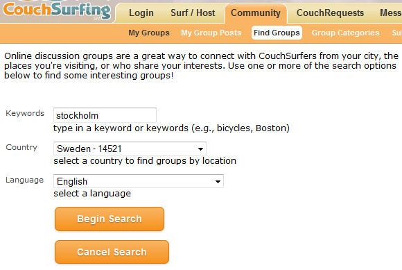 critique de couchsurfing